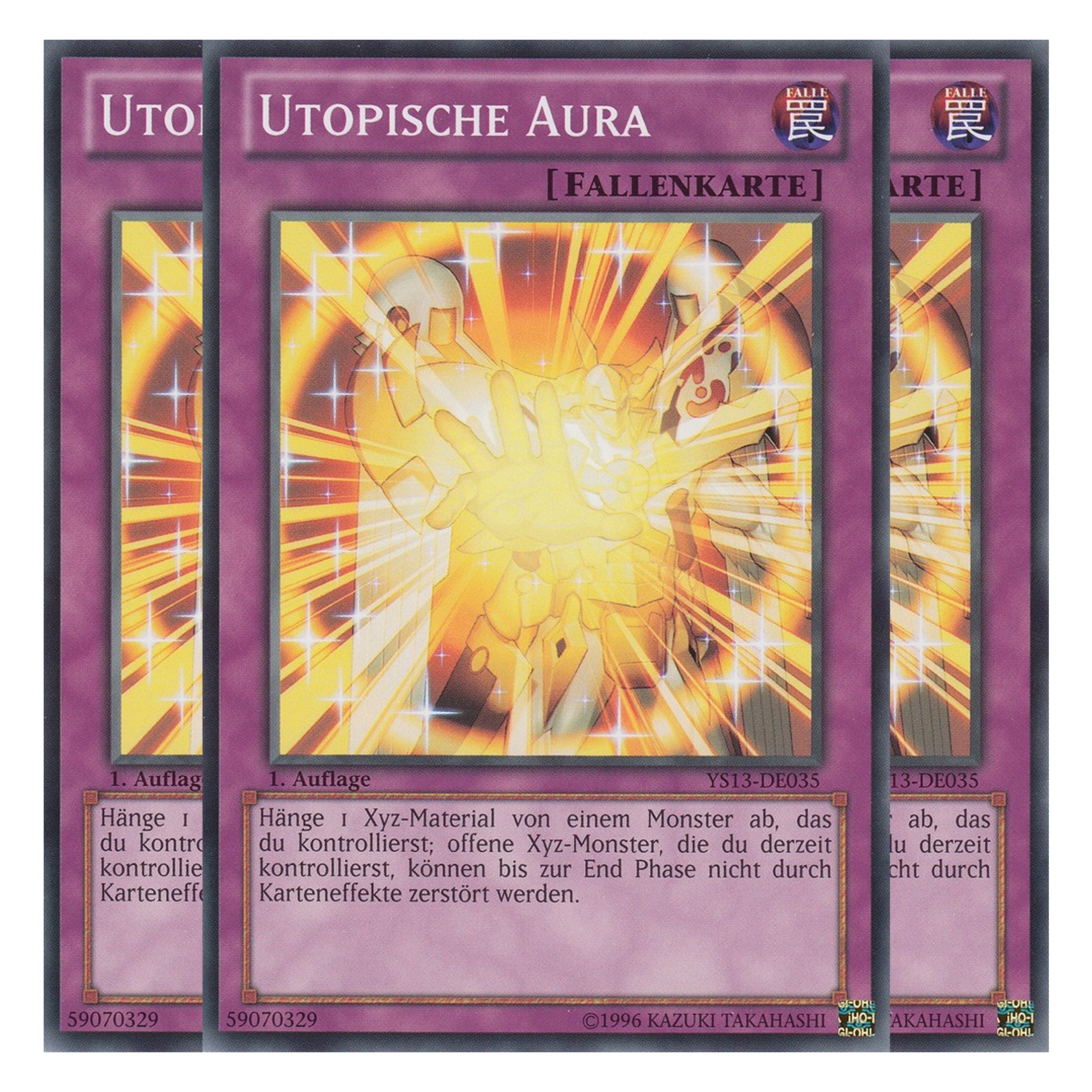 Utopische Aura - YS13-DE035 - Common - Deutsch - 1. Auflage - Super Starter: V for Victory - Playset (3 Kopien)