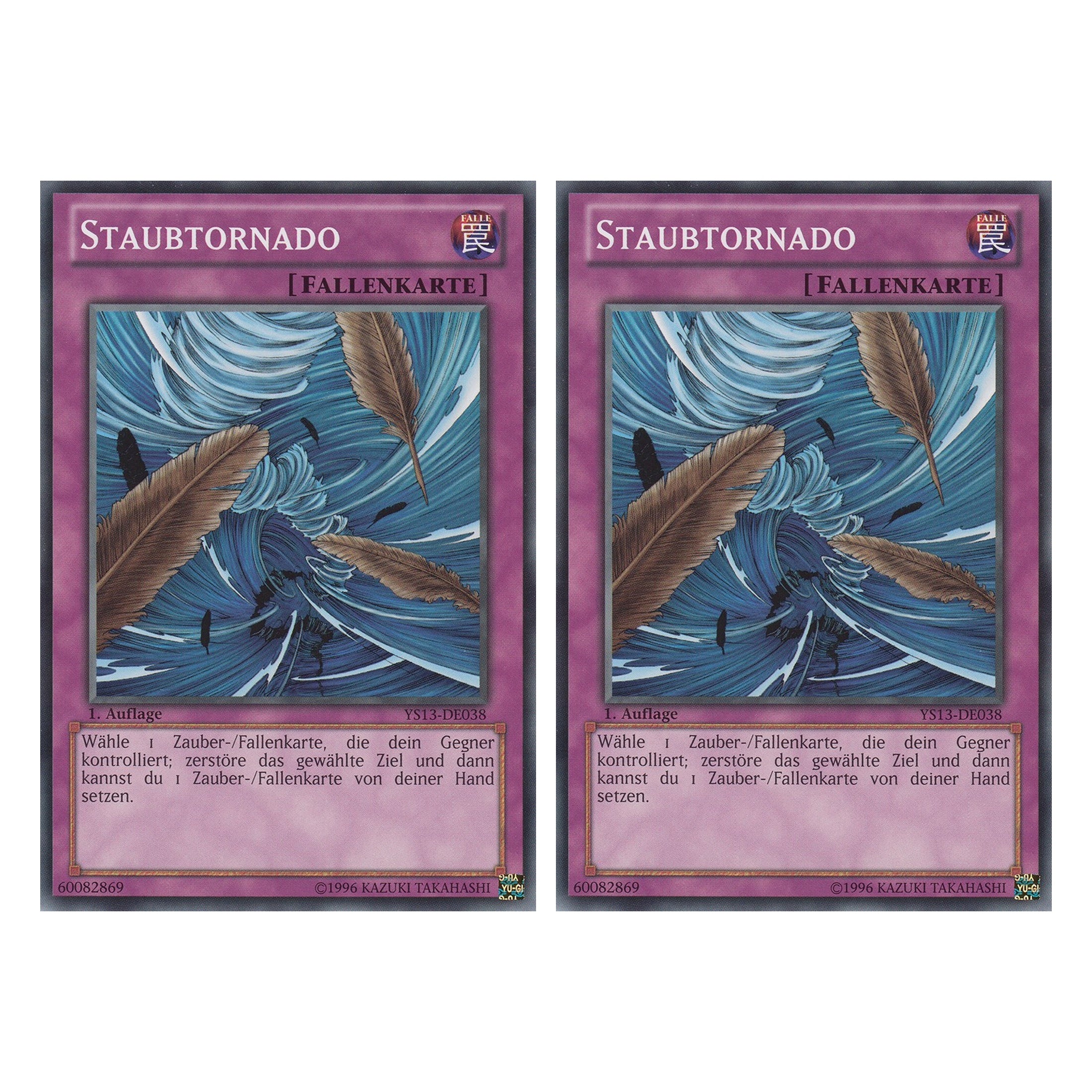 Staubtornado - YS13-DE038 - Common - Deutsch - 1. Auflage - Super Starter: V for Victory - Duo Set (2 Stück) - Yugioh