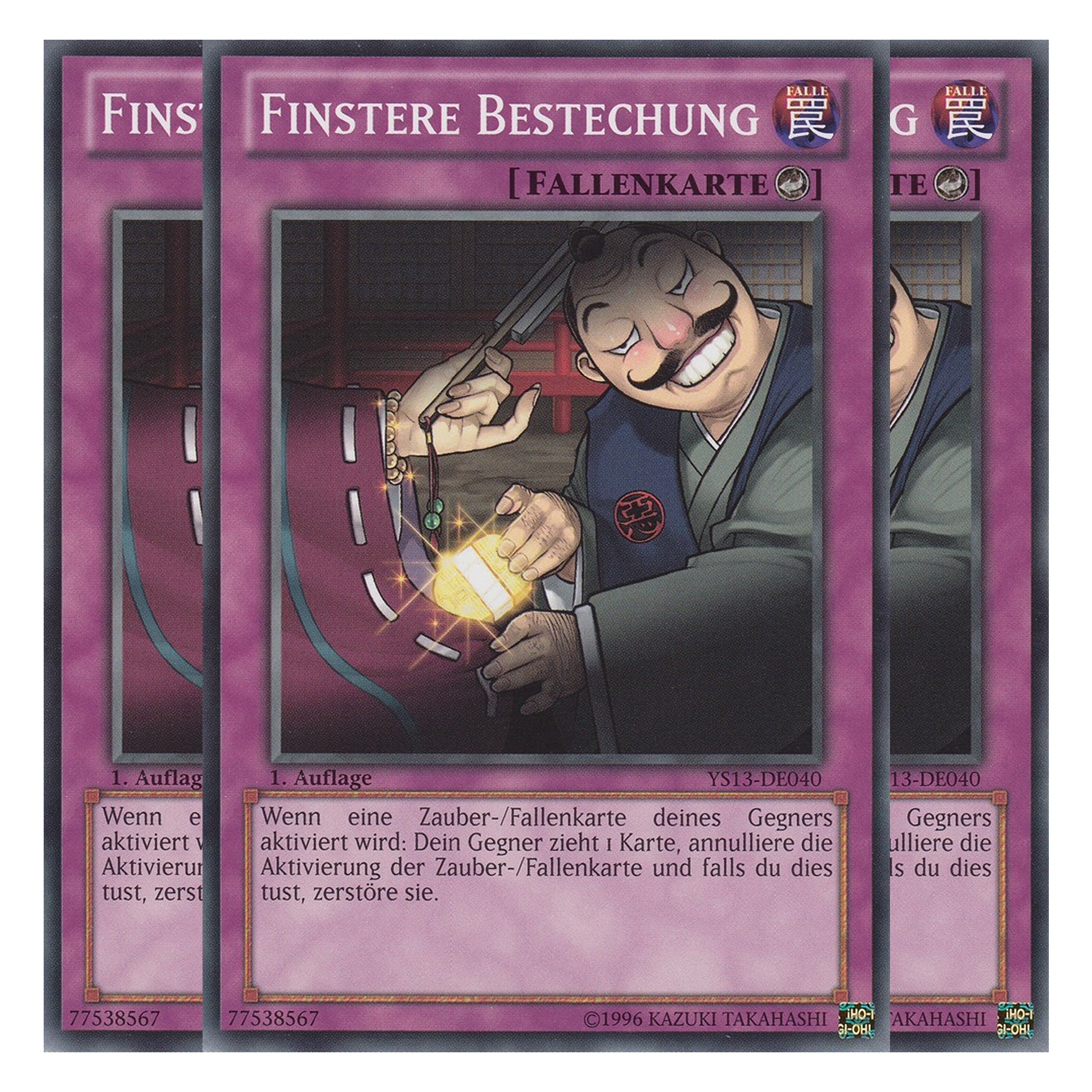 Finstere Bestechung - YS13-DE040 - Common - Deutsch - 1. Auflage - Super Starter: V for Victory - Playset (3 Kopien)