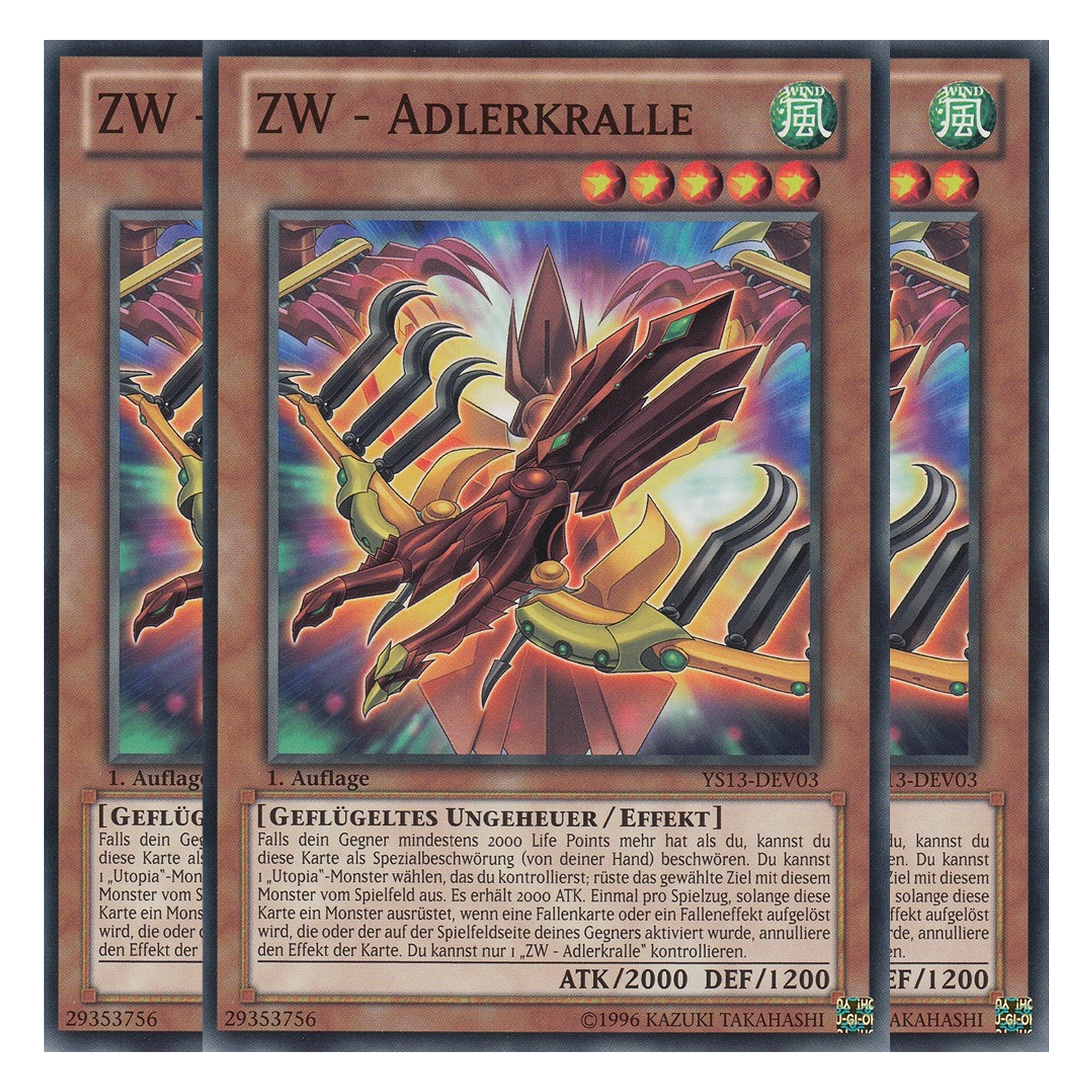 ZW - Adlerkralle - YS13-DEV03 - Common - Deutsch - 1. Auflage - Super Starter: V for Victory - Playset (3 Kopien)