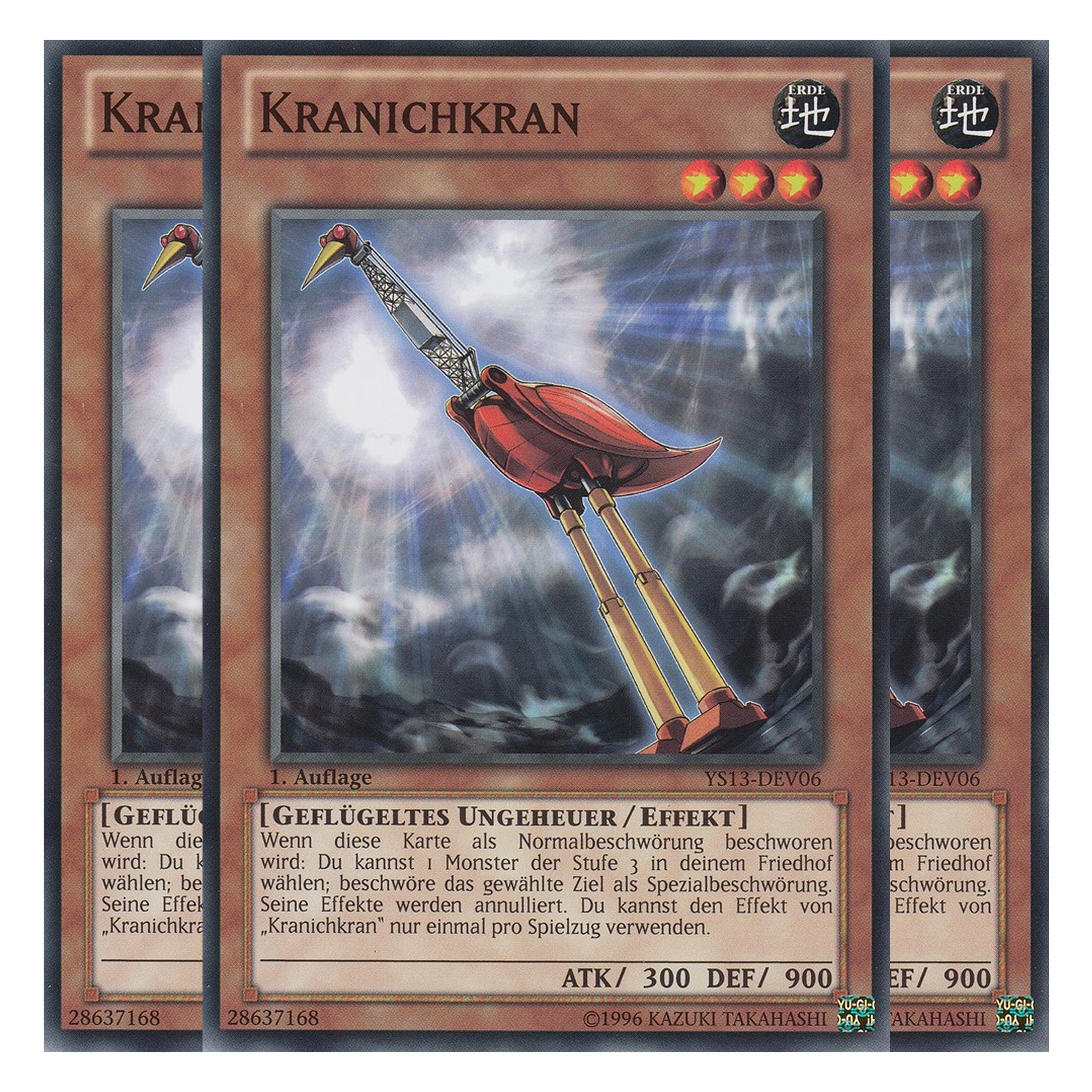 Kranichkran - YS13-DEV06 - Common - Deutsch - 1. Auflage - Super Starter: V for Victory - Playset (3 Kopien)