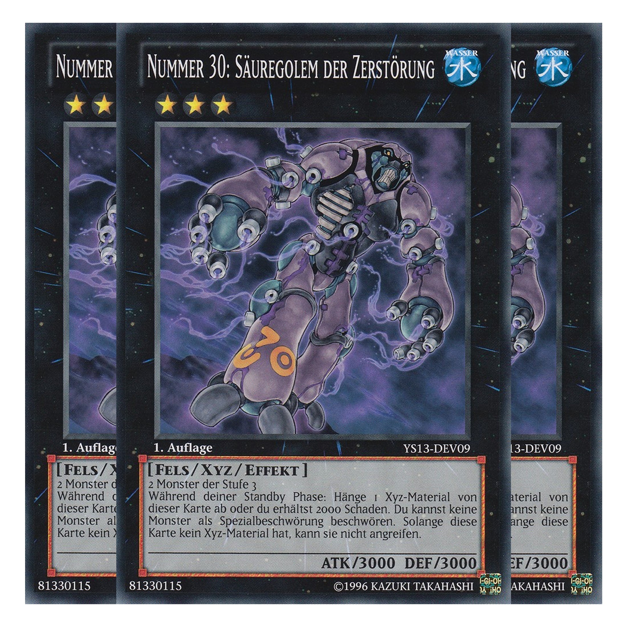 Nummer 30: Säuregolem der Zerstörung - YS13-DEV09 - Common - Deutsch - 1. Auflage - Super Starter: V for Victory - Playset (3 Kopien)