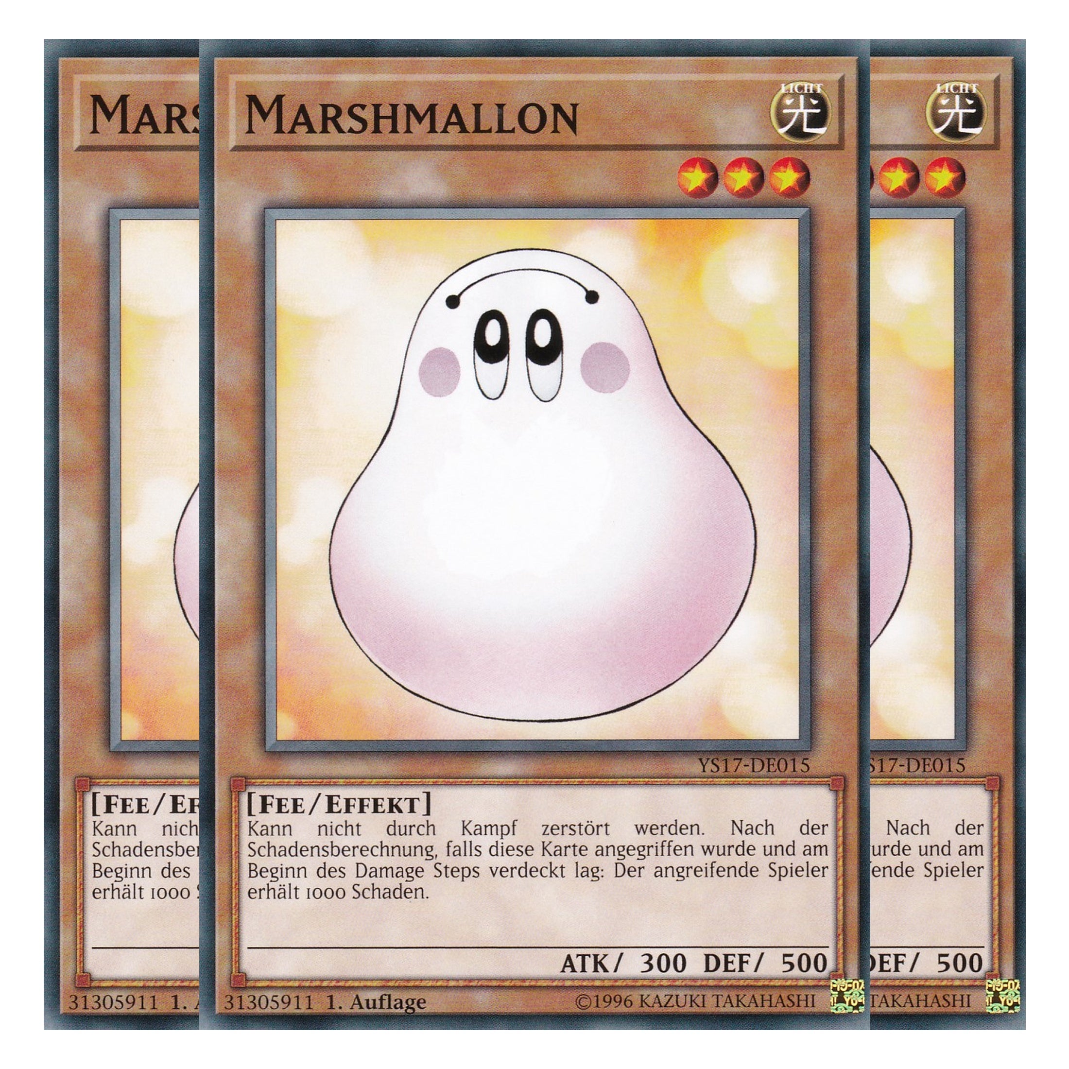 Marshmallon - YS17-DE015 - Common - Deutsch - 1. Auflage - Starter Deck: Link Strike - Playset (3 Kopien)