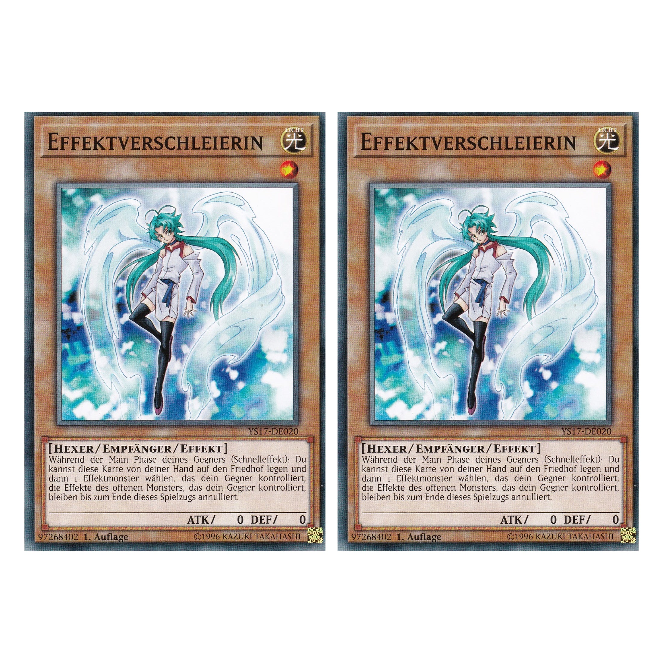 Effektverschleierin - YS17-DE020 - Common - Deutsch - 1. Auflage - Starter Deck: Link Strike - Duo Set (2 Stück) - Yugioh
