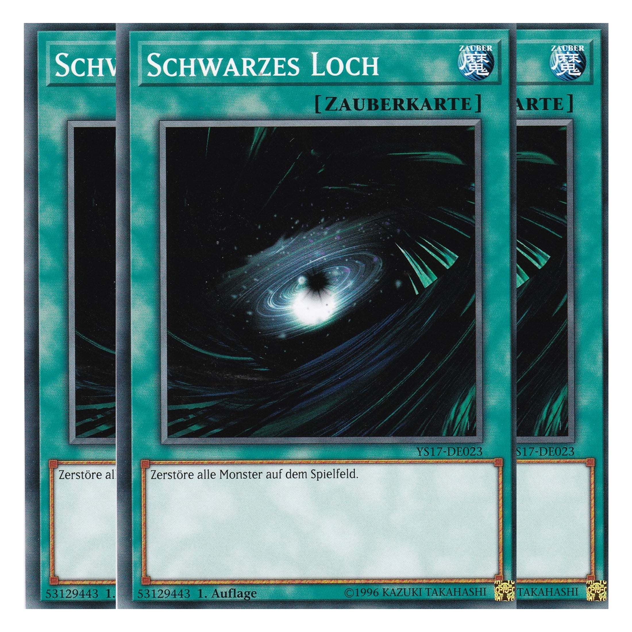 Schwarzes Loch - YS17-DE023 - Common - Deutsch - 1. Auflage - Starter Deck: Link Strike - Playset (3 Kopien)