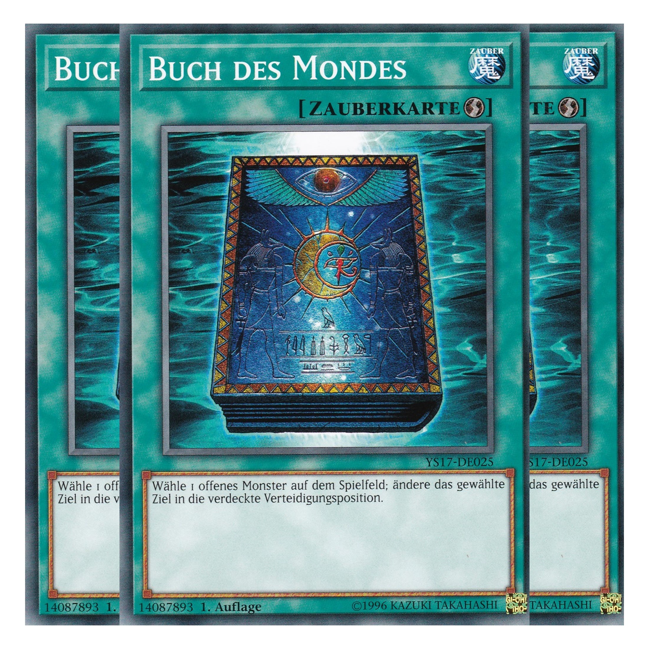 Buch des Mondes - YS17-DE025 - Common - Deutsch - 1. Auflage - Starter Deck: Link Strike - Playset (3 Kopien)