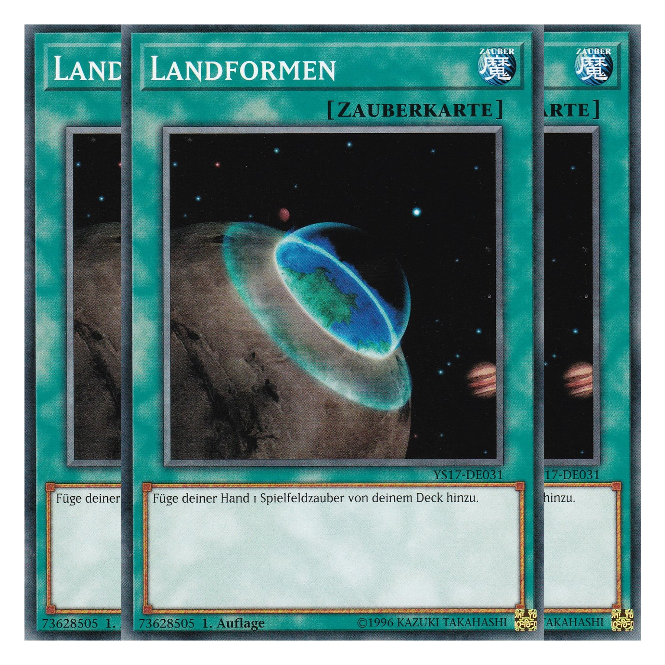 Landformen - YS17-DE031 - Common - Deutsch - 1. Auflage - Starter Deck: Link Strike - Playset (3 Kopien)