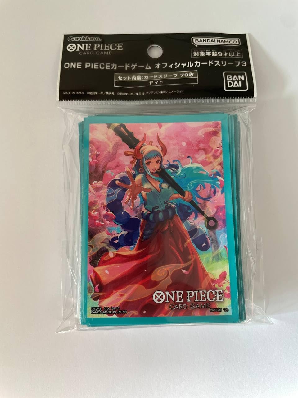 One Piece Trading Card Game - Yamato - Sleeves / Hüllen - 70 Stück - Original Bandai