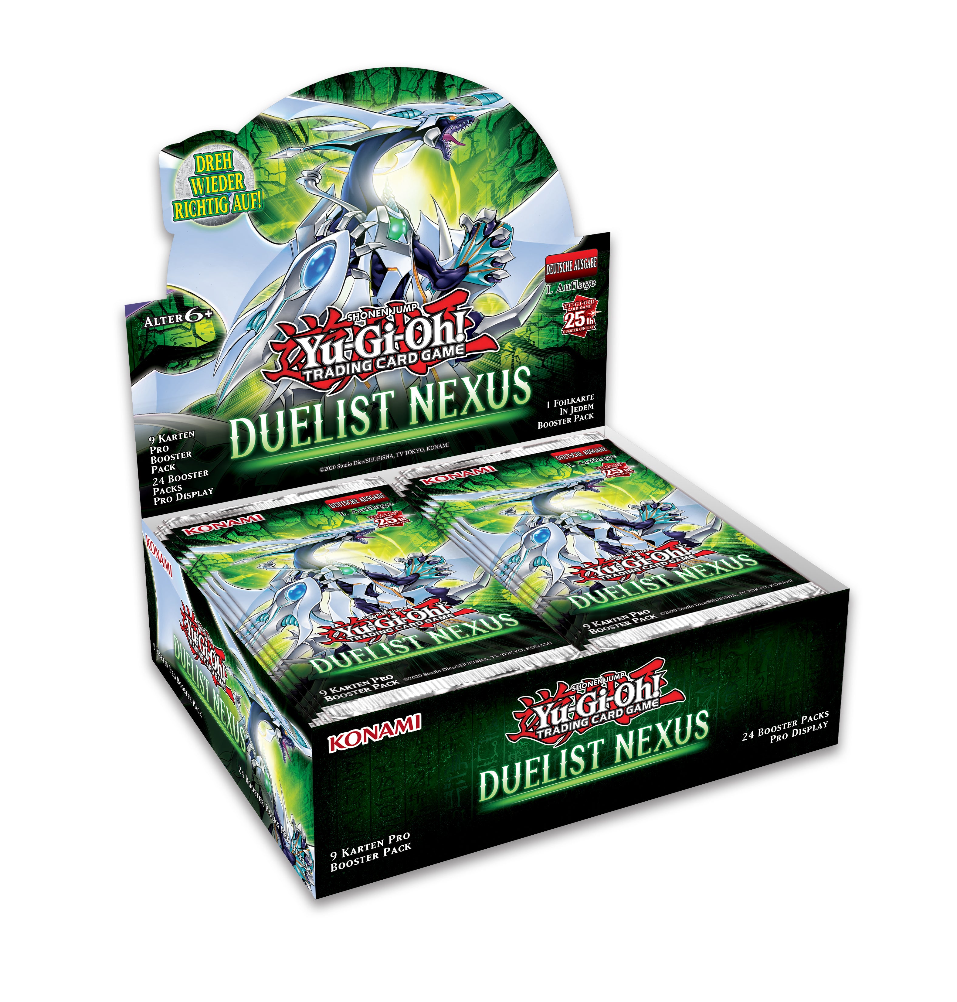 Yugioh - Duelist Nexus - Deutsch - Display (24 Booster Packs) - 1. Auflage - Origialverpackt