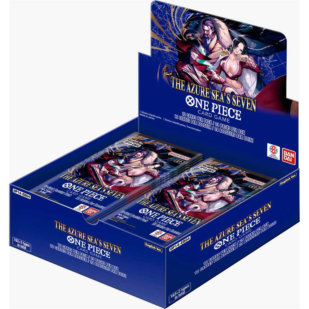 One Piece Card Game [OP-14 EB-04] The Azure Sea’s Seven | Englisch
