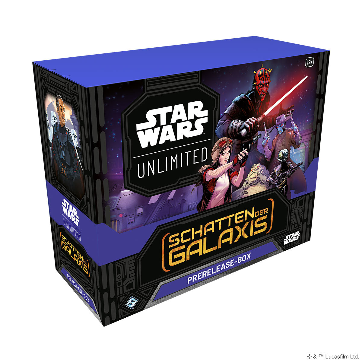 Vorbestellung: Star Wars: Unlimited - Schatten der Galaxis - Prerelease Box - Deutsch - Originalverpackt - Trading Card Game - Vorraussichtlicher Versand: 12.07.2024