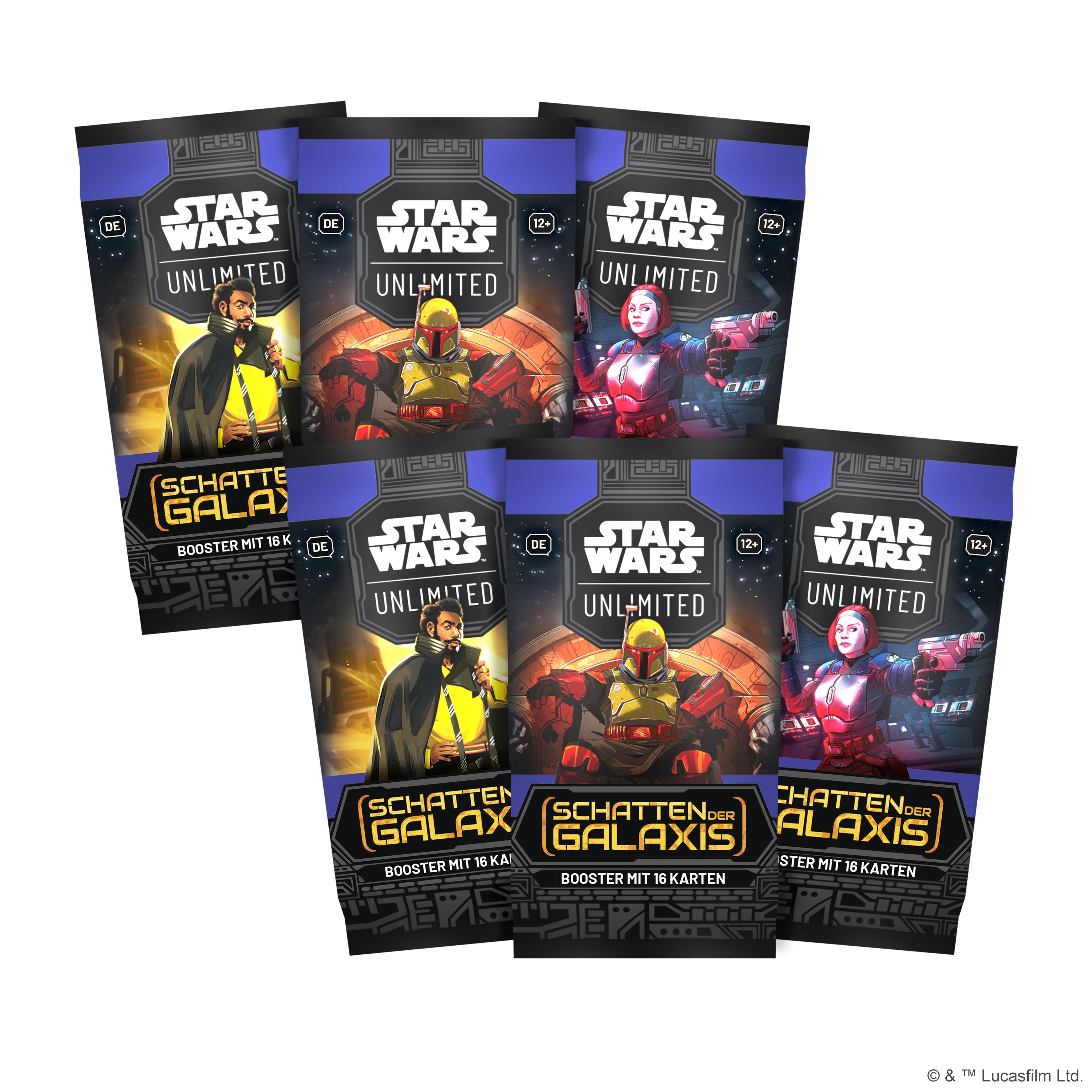 Star Wars: Unlimited - Schatten der Galaxis - Prerelease Box - Deutsch - Originalverpackt - Trading Card Game