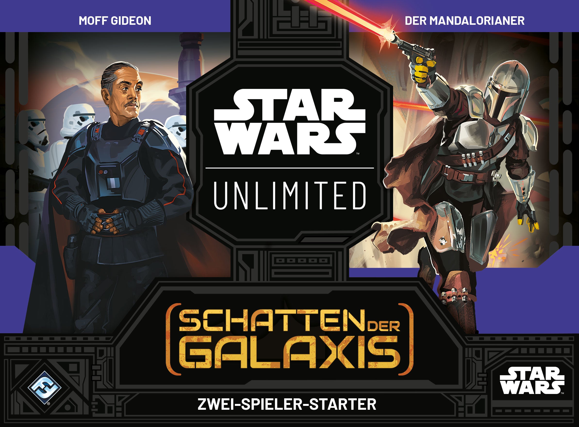 Star Wars: Unlimited - Schatten der Galaxis- Zwei Spieler Starter - Deutsch - Originalverpackt - Trading Card Game